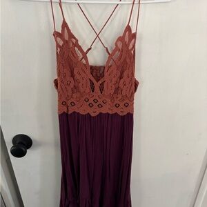 Free People Adelle Slip Dress